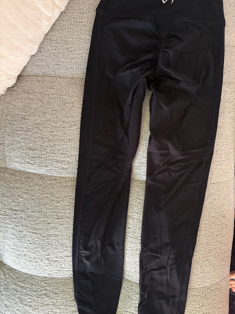 High-Rise Black Active Leggings